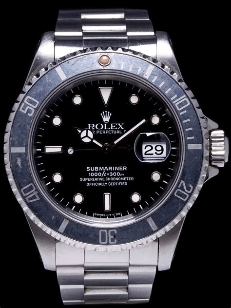 rolex submariner 1993|Rolex Submariner 16610 year.